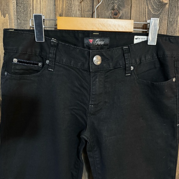 GUESS Bootcut Black Jeans EUC - Picture 2 of 7